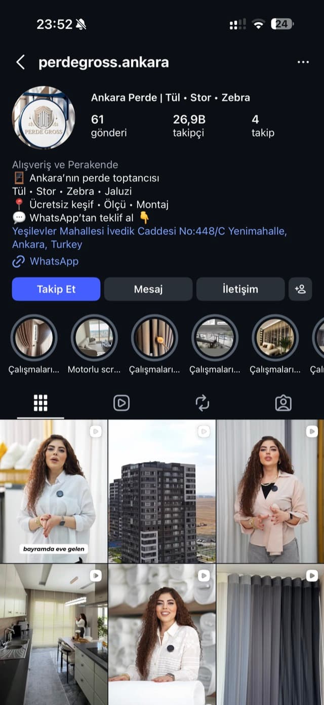 Perde Gross Ankara — @perdegross.ankara