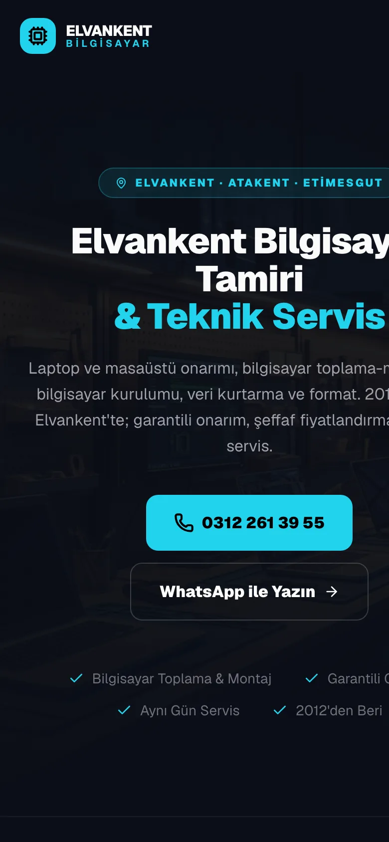 Elvankent Bilgisayar mobil