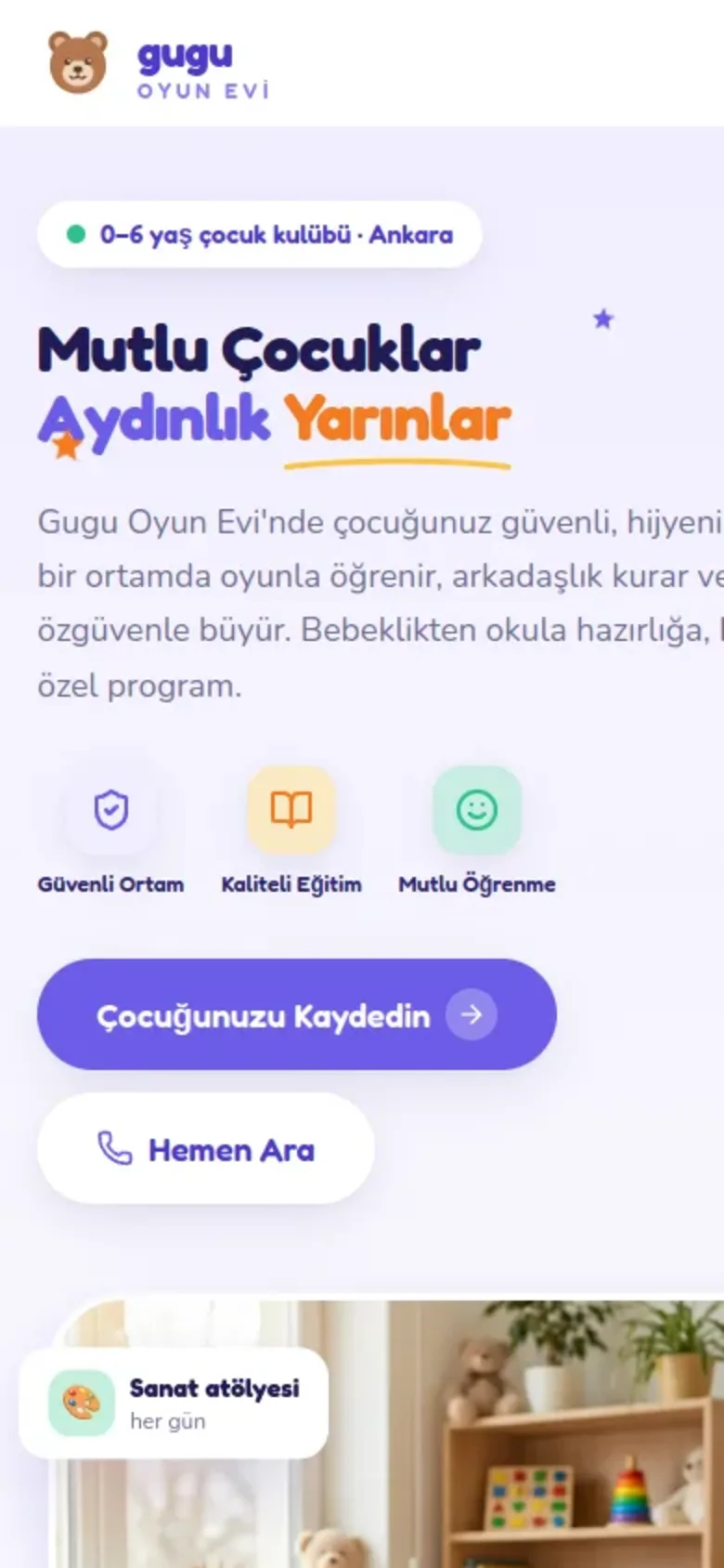 Gugu Oyun Evi mobil