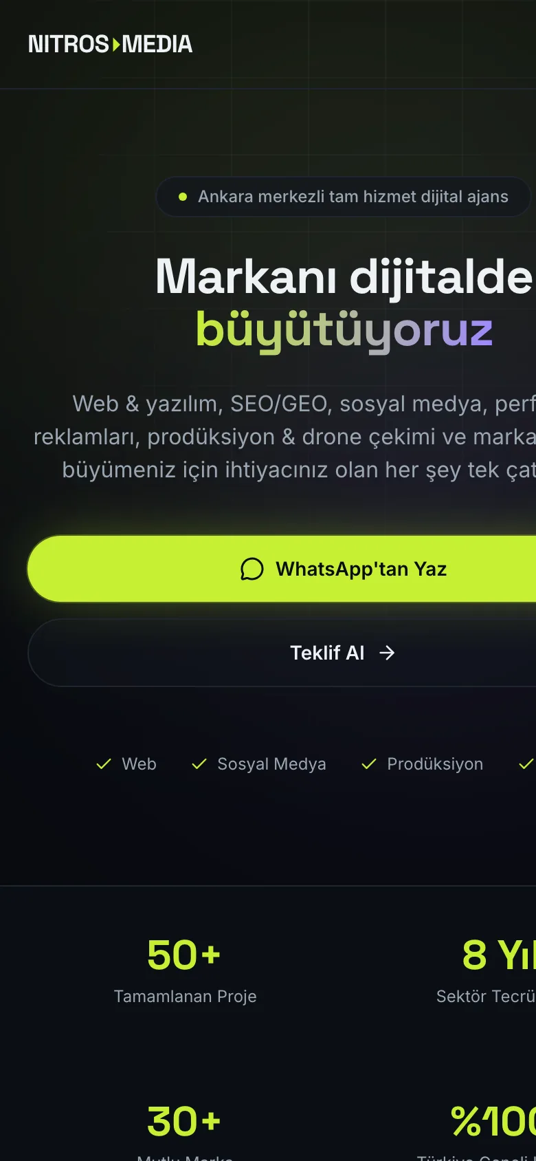Nitros Media mobil