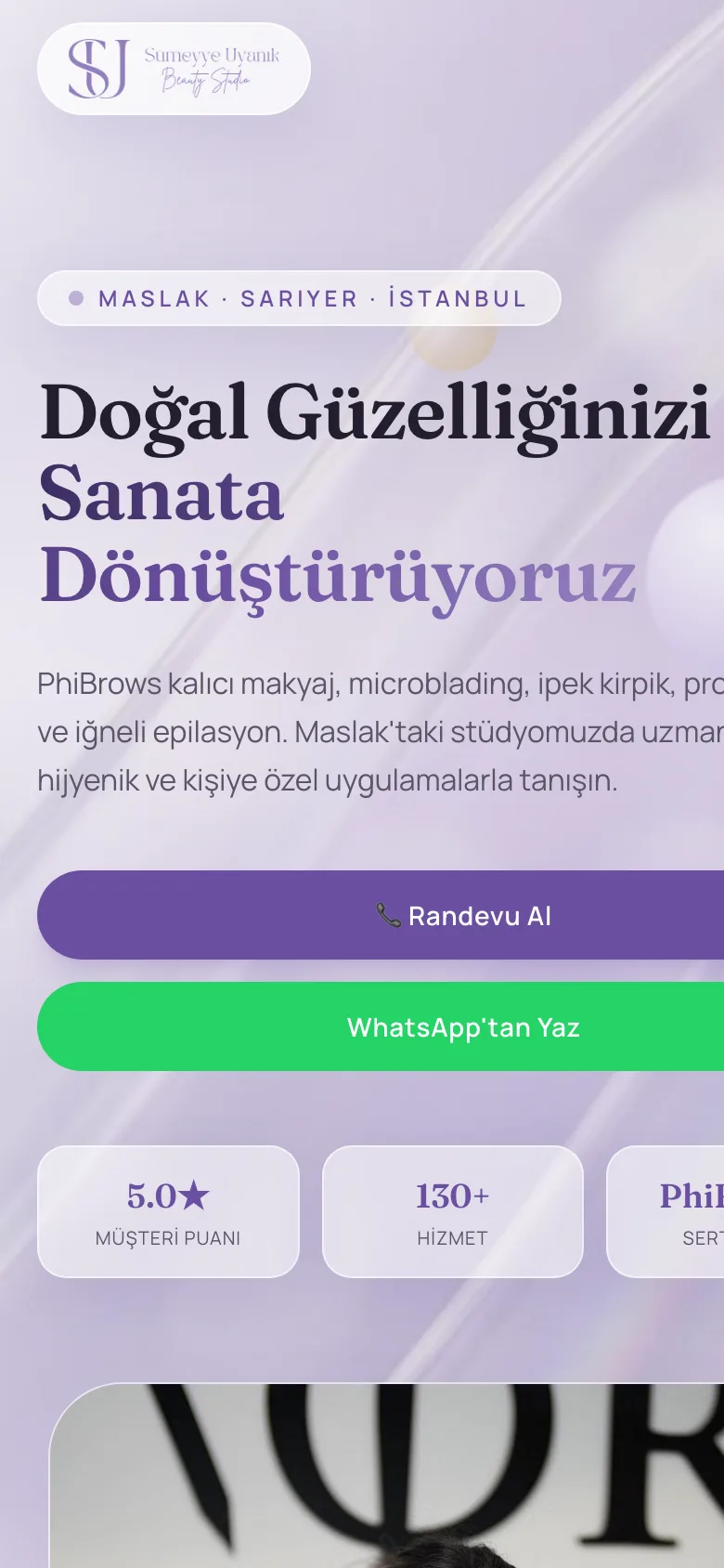 Sümeyye Uyanık Beauty Studio mobil