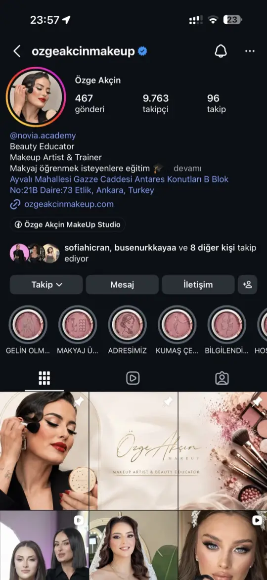 Özge Akçin Makeup